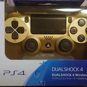 PS4 ワイヤレスコントローラー(DUALSHOCK 4) ゴールド CUH-ZCT2J14