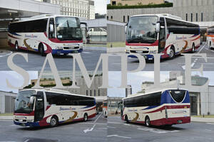 D[ bus photograph ]L version 4 sheets .... Just line aero Ace Tokyo line 