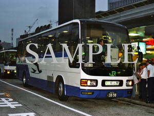 Ｆ【バス写真】L版1枚　JRバス関東　エアロクイーンM　ドリーム松山