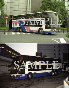 F[ bus photograph ]L version 2 sheets west Japan JR bus JR bus Kanto aero King 