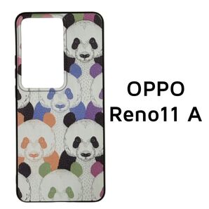 OPPO Reno11A ケース カバー パンダ柄 かわいい オッポリノ