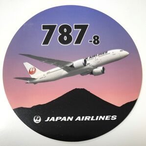 JAL 日本航空 787-8 飛行機 ステッカー JAL