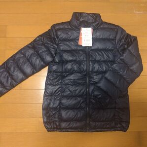 Material Blue bisウルトラライトファイバーダウンジャケット ネイビー 未使用 軽くて暖か