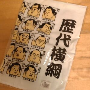 歴代横綱 フェイスタオル