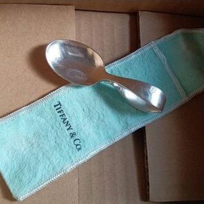 Tiffany&Co. 純銀無垢 ベビースプーン スターリングシルバー 925 ループ 正規品 洗礼式 祝福儀式用品 ティファニー