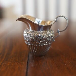 イギリスアンティーク 純銀製クリーマー