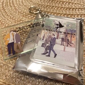【新品未使用】CAFE SWALLOW 里つばめ コラボカフェ emo cafe アクリルキーホルダー アクキー SWALLOW