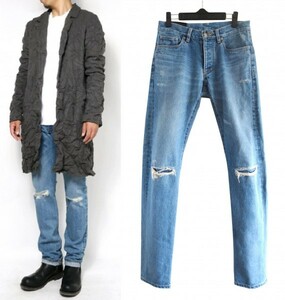  regular price 2.7 ten thousand Attachment 14oz cell vi chi slim tapered crash processing Denim 1 light indigo cell bichi* letter pack post service possible 