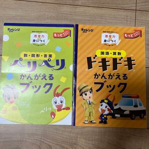 チャレンジ2年生 かんがえるブック 2冊セット 国語算数 数図形言葉