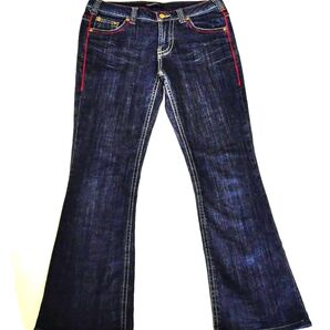 レディースブーツカットジーンズ ウエスト67cm