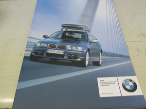 BMW 3 series original option catalog aluminium wheel floor mat steering gear etc. [ catalog ] * unused . close 