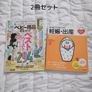 出産準備 本 2冊セット はじめて妊娠出産 ベビー用品完全ガイド