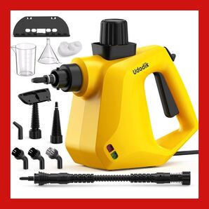 スチームクリーナー ハンドヘルドスチームクリーナー 10点アクセサリーセット付き