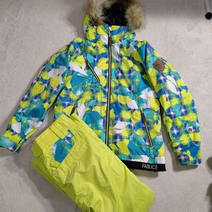 【美品】FABLICE スノーボードウェア セットアップ CMアイドル着用商品