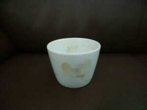 即決◆白山陶器　花柄　蕎麦猪口　湯呑　デザートカップ　フリーカップ◆廃盤　未使用