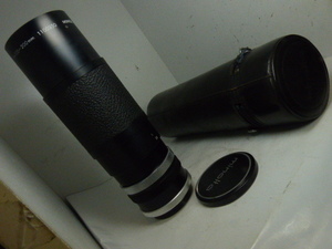  super valuable ZOOM ROKKOR 100-200.F5.6 case * with a hood beautiful goods serial 1100930
