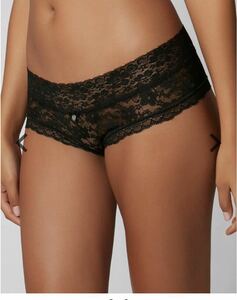 【新品英国】イギリス Boux Avenue Lia レースショーツ黒M