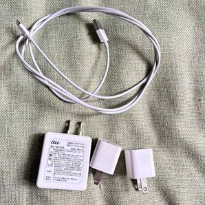 au ACアダプタ 03 充電器 ケーブル 3個セット