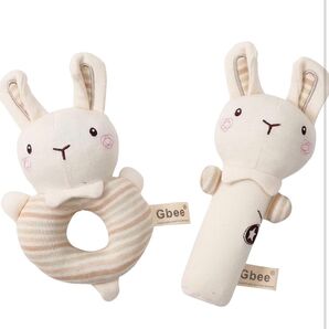 Promise Babe がらがら おもちゃ オーガニックコットン 知育玩具
