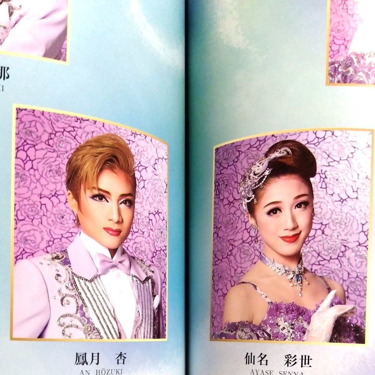 明日海りお 鳳月杏 柚香光 TAKARAZUKA 宝塚歌劇 花組 2015年 カリスタの海に抱かれて 宝塚幻想曲 パンフレット 