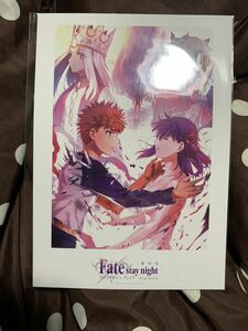 8週目 A4記念ボード 劇場版 Fate／stay night Heaven's Feel III. 第三章　入場者 来場者 特典