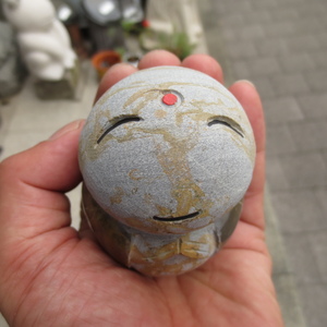 丸い 小さい おじぞうさん かわいい 癒しの お地蔵さん 置物 地蔵菩薩 天然大理石 marble G02E