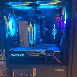 高性能 i3 12100F同等性能 ゲーミングPC 動画編集PC、RGBファン