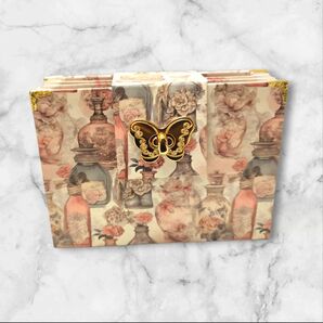 *ハンドメイド*アコーディオンファイル/ボトルデザイン