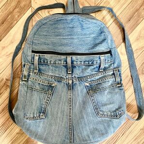 倉敷デニム 大きめリュック 大容量バックパック