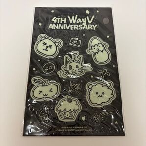 WayV 威神V 4th anniversary glow in the dark sticker set