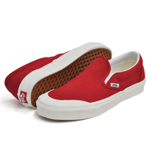 ☆VANS Classic Slip-On 138 赤/白 26.5cm バンズ クラシック スリッポン 138 VN0A3TKBFTZ_画像6