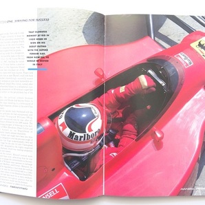 洋書◆マンセル写真集 本 F1 ドライバー レース ウイリアムズ フェラーリの画像4