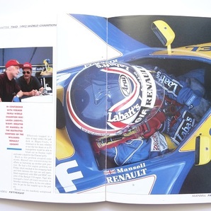 洋書◆マンセル写真集 本 F1 ドライバー レース ウイリアムズ フェラーリの画像9