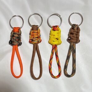 パラコード キーリング 4点セット