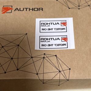 AUTHOR ALARM オーサー アラーム ステッカー