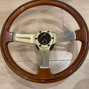 MADE IN ITALY Sebring ウッドステアリング ウッド ステアリング 当時物 ハンドル