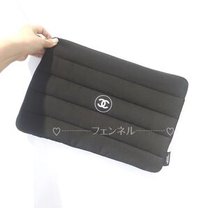 希少 シャネル 本物 正規ノベルティ ノートパソコン PC パソコン タブレット 収納 セカンドバッグ 保護ケース 書類ケース