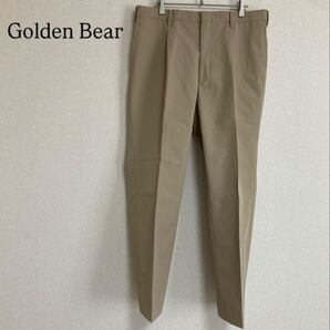 ゴールデンベア 裏フリース スラックス ストレッチ 91 ゴルフウェア ベージュ パンツ チノパン ボトムス