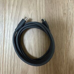 【2メートル】USB Type-C to Type-C ケーブル グレー系