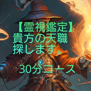 【霊視鑑定】貴方の天職探します。30分コース。有形。良くお読み下さい。