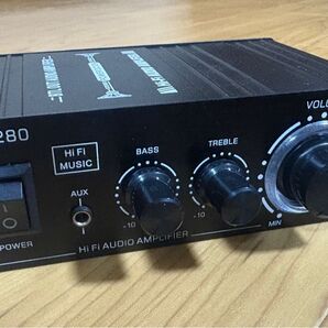 AK280 プリアンプ パワーアンプ 単体 新品未使用品