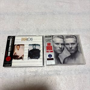 2枚セット BROS ブロス のCD / THE TIME. ザ タイム /CHANGING FACES チェンジング フェイシズ