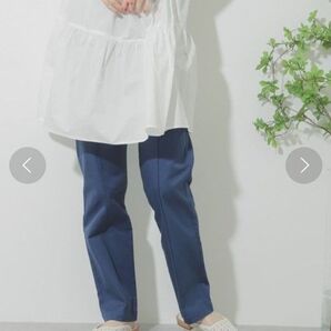 【SENSE OF PLACE】ストレートチノパンツ ネイビー M 未使用タグ付