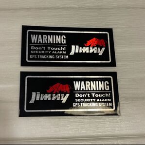 ジムニー セキュリティステッカー