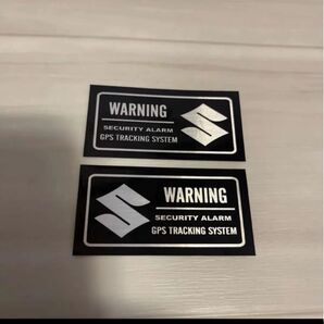 スズキ セキュリティステッカー