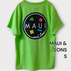 タグ付き MAUI & SONS Tシャツ グリーン S相当