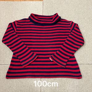 3can4on 長袖 ハイネックTシャツ カットソー 100cm 女の子