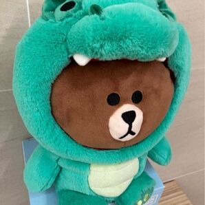 LINE FRIENDS GOLF コスチュームヘッドカバー BROWN