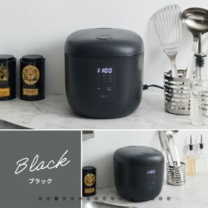 4合炊きマイコン式炊飯器 ブラック系