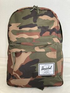 【極美品】Herschel ハーシェル ディパック リュック カモフラ お洒落 使えるサイズ 激安！